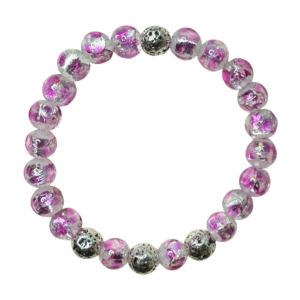 Avec ses teintes lumineuses et sa finition argentée, ce bracelet élastique de la collection Rose Cosmique est l’accessoire parfait pour dynamiser un look minimaliste ou compléter un stacking tendance. Moderne, féminin et immédiatement reconnaissable, il apporte éclat et sophistication.