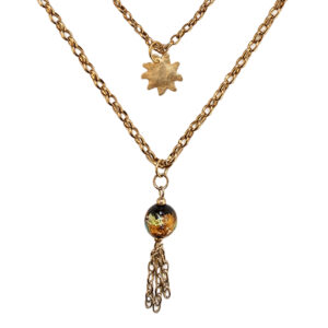 Collier double Cassiopée THÉTA