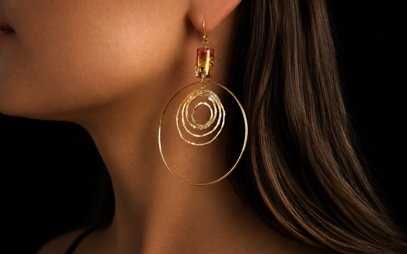 Boucles d'oreilles ORION - Perleslucioles.com